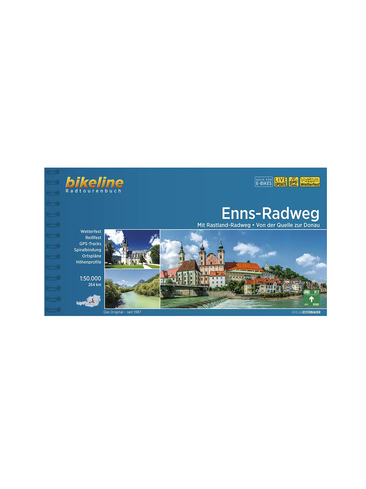ESTERBAUER | Wanderkarte Enns Bikeline 1:50.000 | 